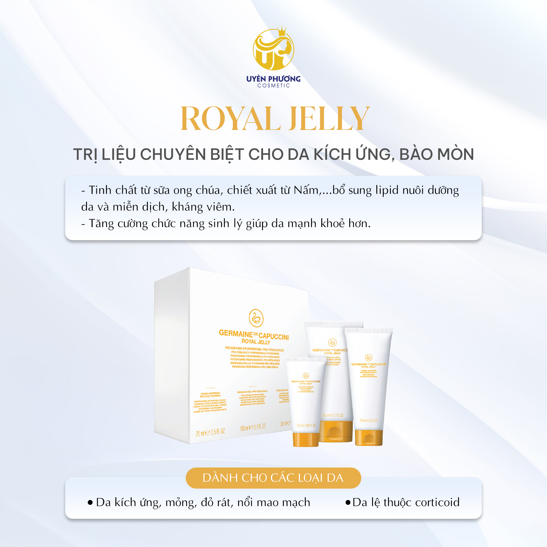 royal jelly 3 Uyên Phương Cosmetic